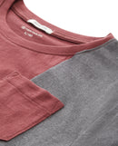 Camiseta de niño de manga larga con cuello redondo