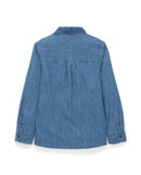 Camisa de niño tejido denim