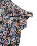 Minifalda de niña estampado floral