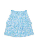 Mini falda de niña de volantes