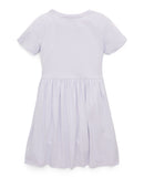 Vestido de niña de manga corta