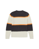 Jersey de niño cuello redondo con rayas multicolor