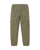 Pantalón cargo de niño con cintura elástica y cordón de ajuste