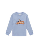 Sudadera de niño de cuello redondo con dibujo frontal