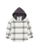 Camisa de niño de manga larga con capucha