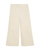 Pantalón de niña con cintura elástica de pierna ancha