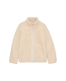 Chaqueta de niño de borrego con cremallera
