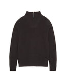 Jersey de niño de cuello alto con cremallera