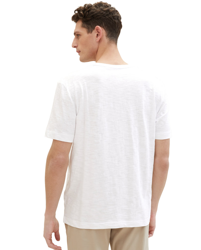 Camiseta de hombre con dibujo frontal manga corta
