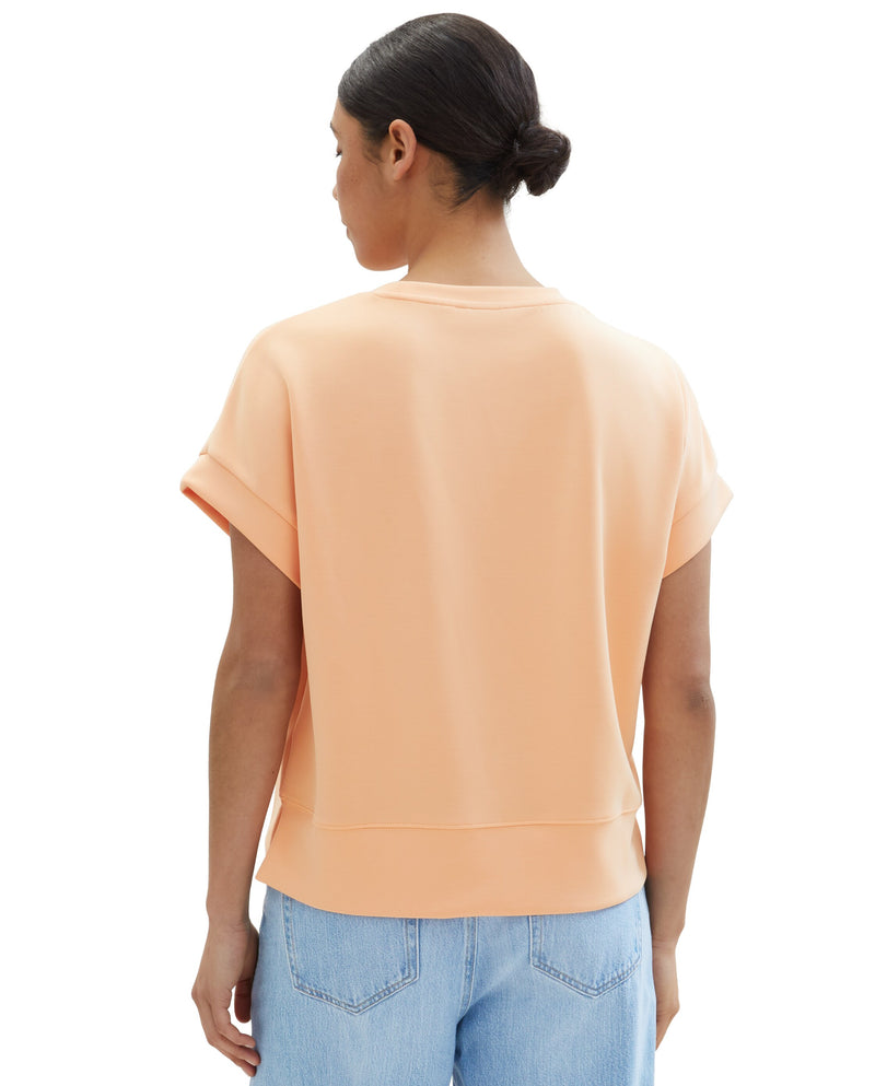 Camiseta básica de mujer de manga corta