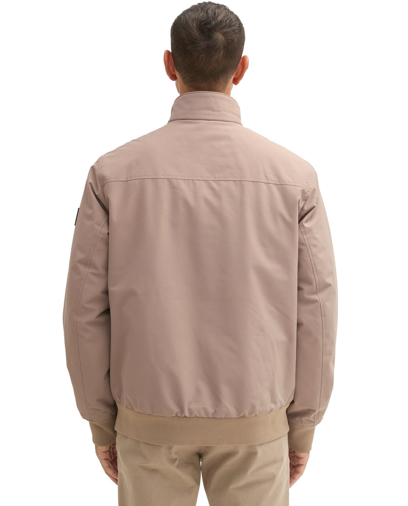 Chaqueta de hombre tipo Harrington beige