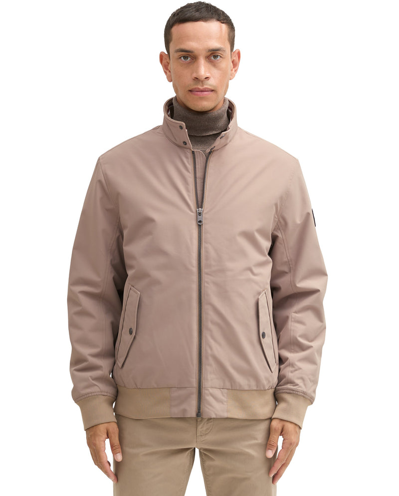 Chaqueta de hombre tipo Harrington beige