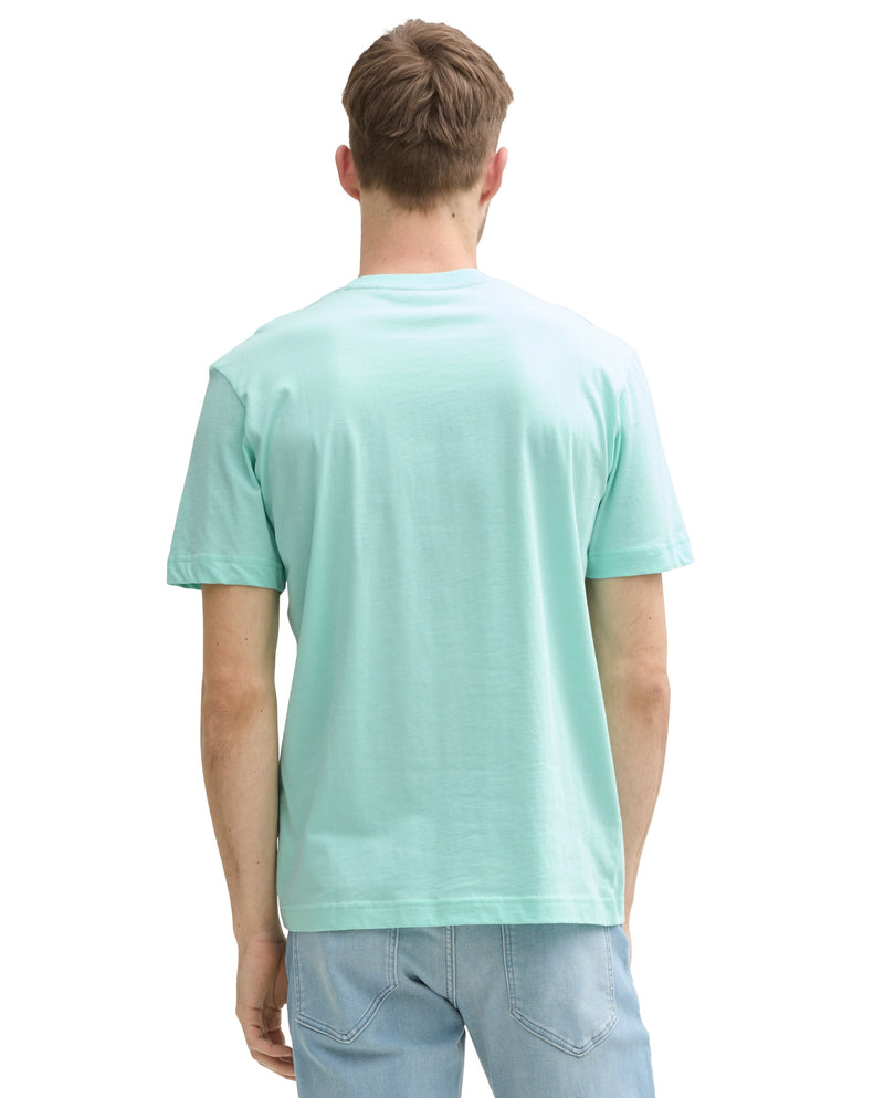 Camiseta de hombre de manga corta con dibujo frontal