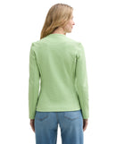 Blazer de mujer entallado con bolsillos delanteros