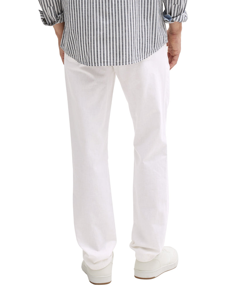 Pantalón de hombre de lino regular fit
