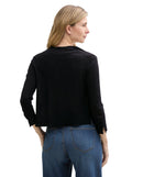 Cárdigan de mujer de manga larga abierto