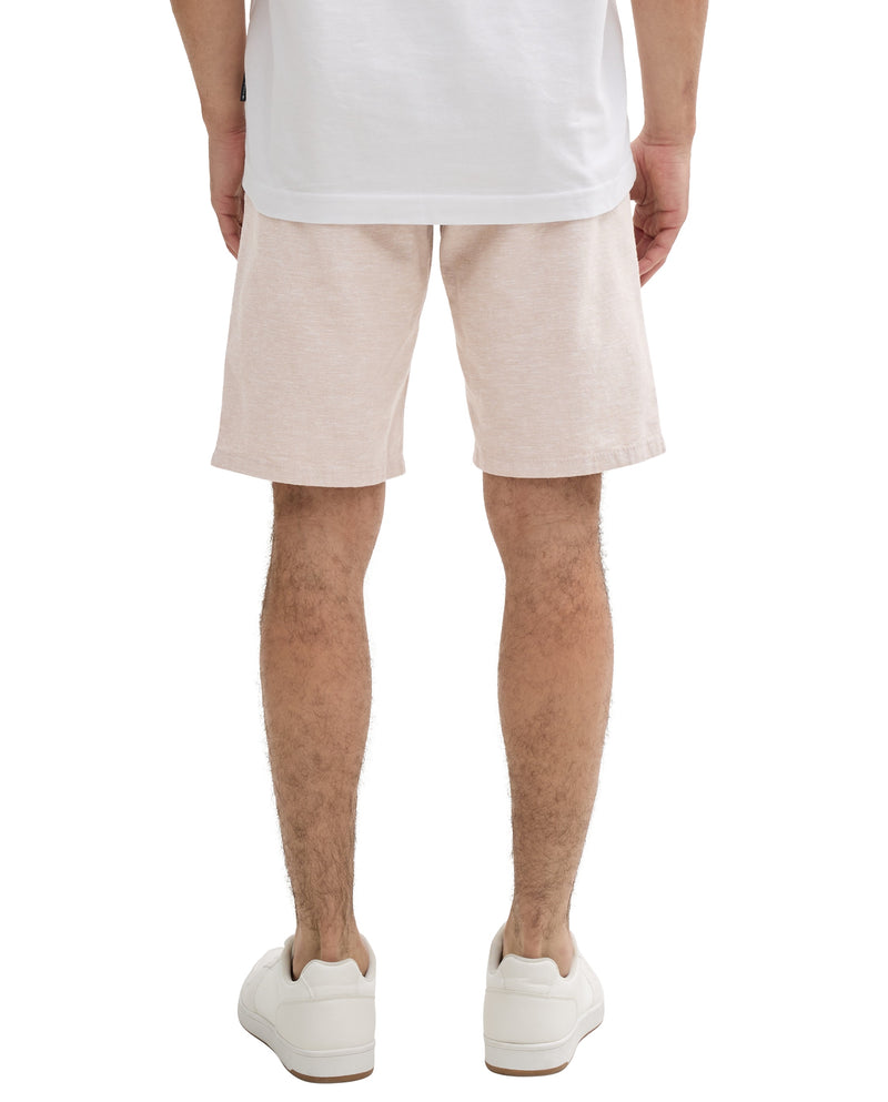 Pantalón corto de hombre de lino regular fit
