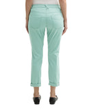 Vaquero de mujer tapered fit con cordón