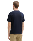 Camiseta de hombre de manga corta con estampado frontal