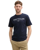 Camiseta de hombre de manga corta con estampado frontal