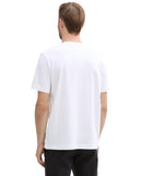 Camiseta de hombre en color blanco con manga corta y cuello redondo