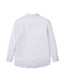 Camisa de manga larga a rayas verticales