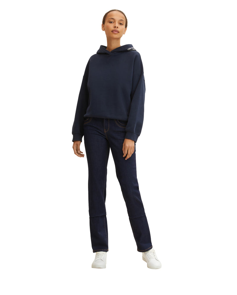 Vaquero de mujer Alexa corte recto azul marino