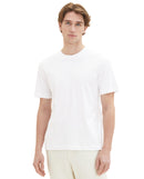 Pack doble de camisetas de hombre blanco