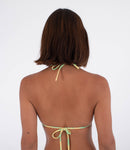 Top de bikini de mujer Triangle Print HURLEY