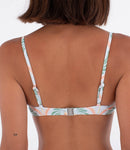 Top de bikini de mujer Scoop Crop Top Print HURLEY