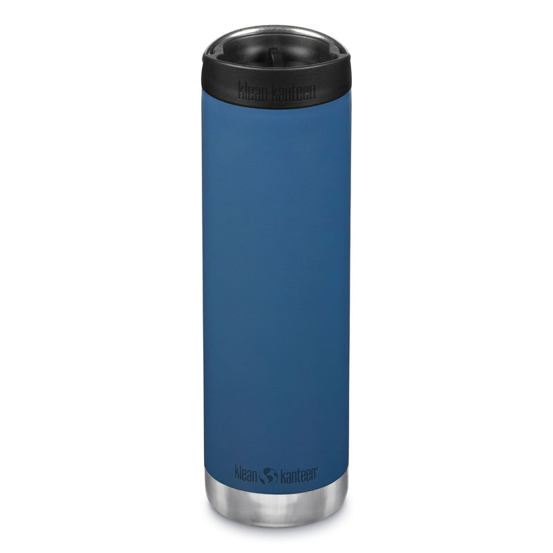TKWide Klean Kanteen thermal bottle with lid Coffee 20oz (592ml) blue