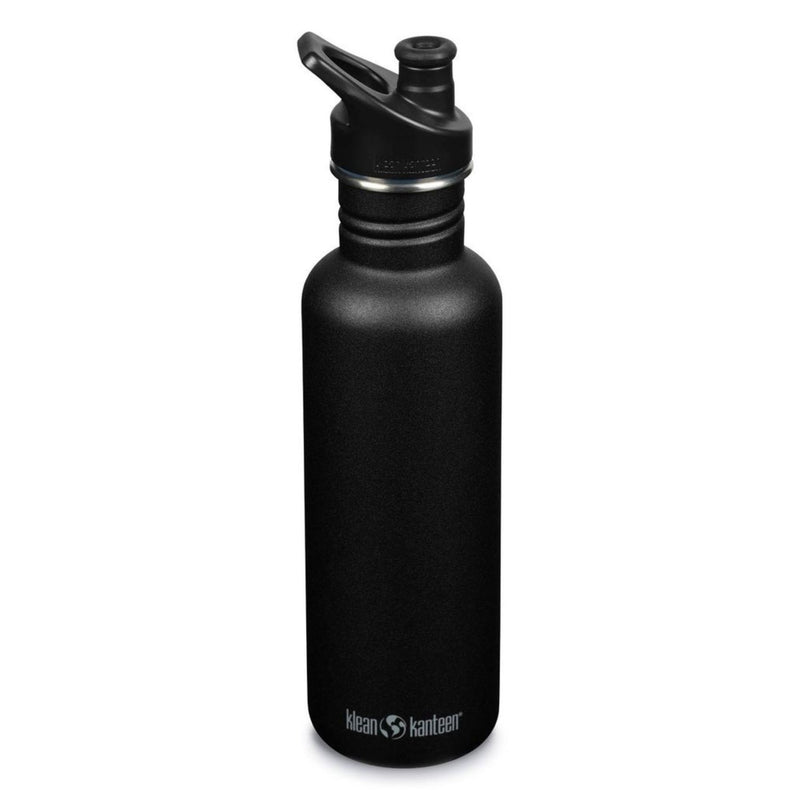 Classic Klean Kanteen Bottle with Sport Cap 27oz (798ml) black