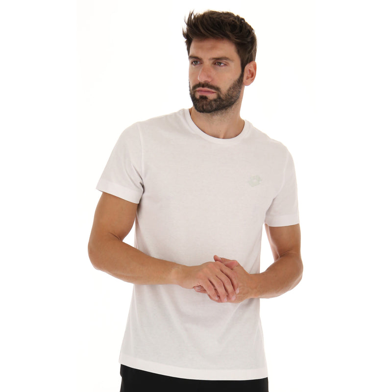Camiseta de hombre de manga corta en color liso