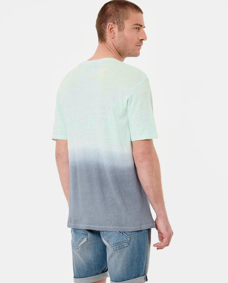Camiseta de hombre manga corta detalle bolsillo