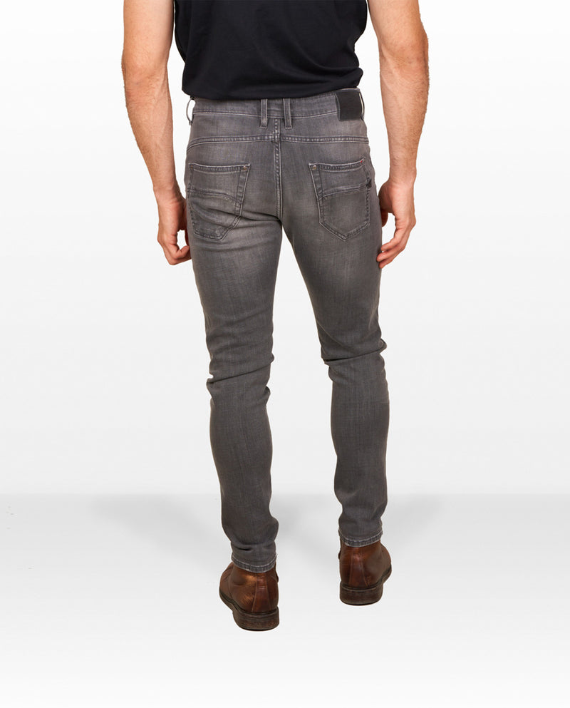 Jean homme gris tapered