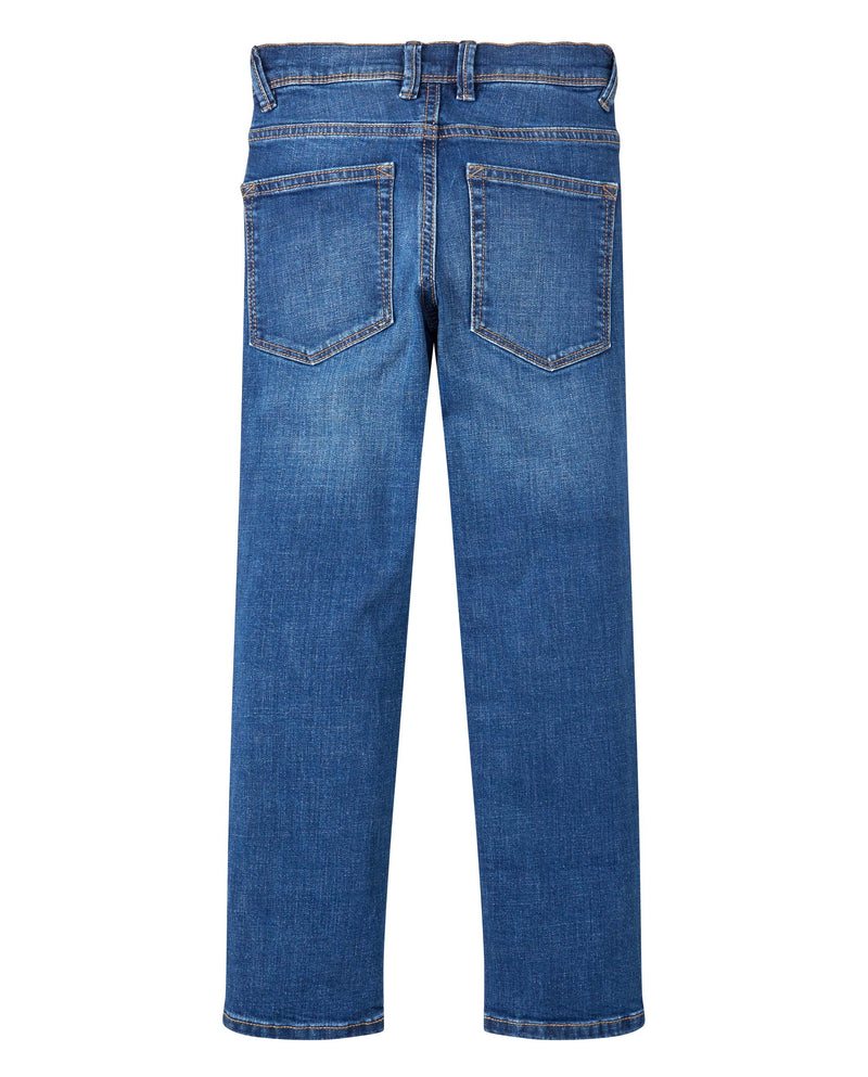 Washed effect boy's jeans