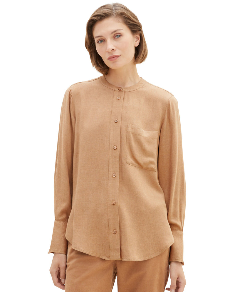 Melange women's blouse